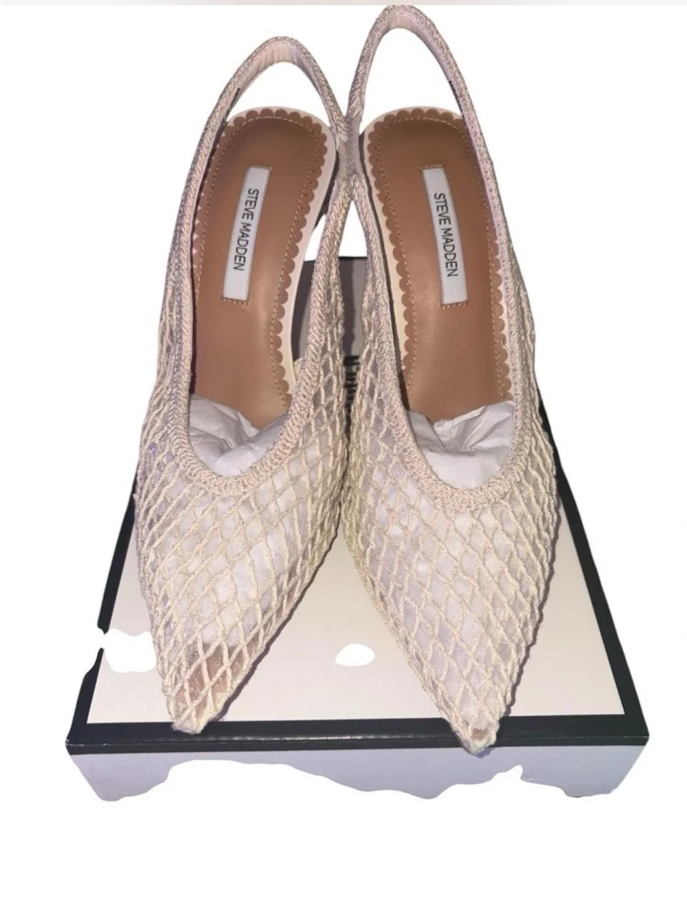 Steve Madden Slingback Pointed-Toe Heels